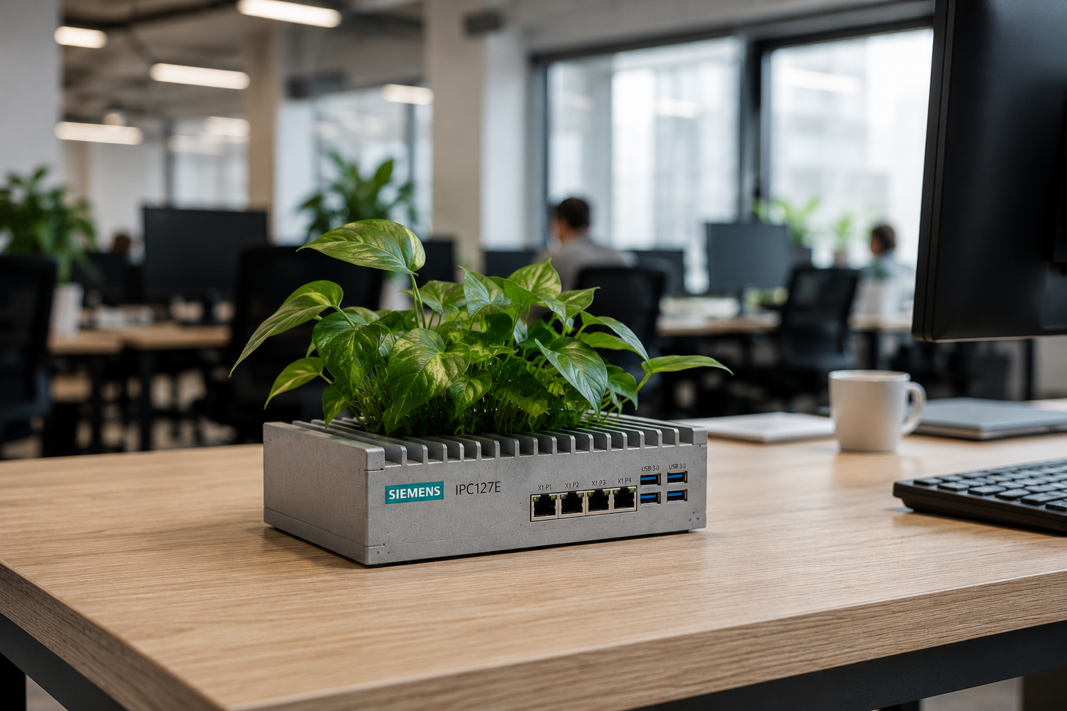 ROOTKIT on an open space desk